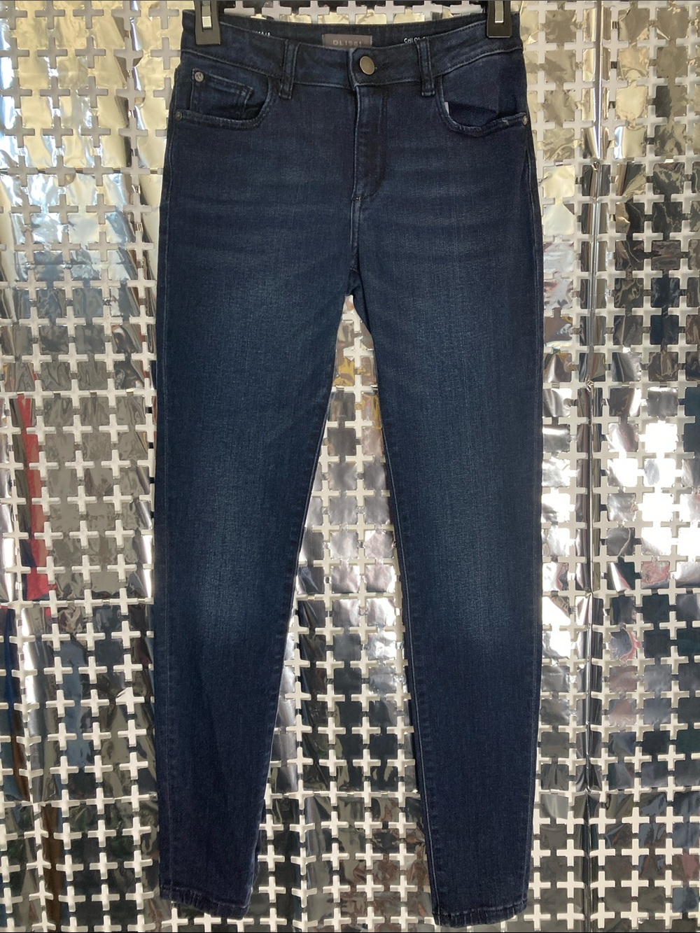 DL1961 Midnight Blue Skinny Jeans
